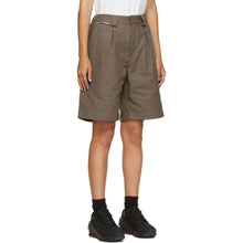 GR10K Taupe Klopman Tailored Shorts