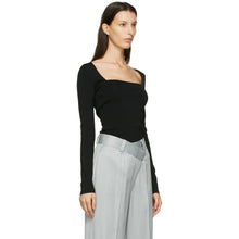 Gauge81 Black Square Neck Sion T-Shirt