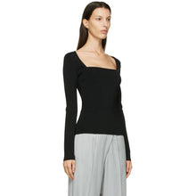 Gauge81 Black Square Neck Sion T-Shirt