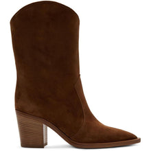 Gianvito Rossi Brown Suede Denver Boots