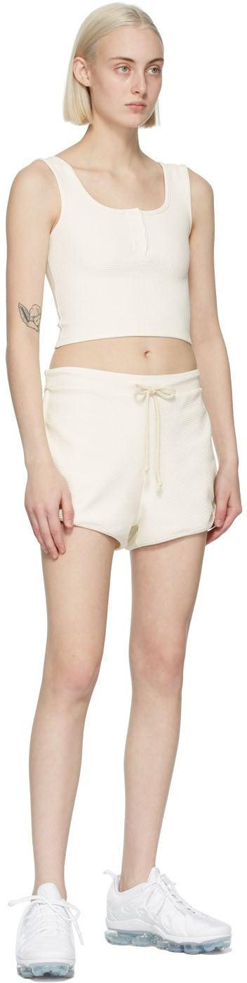 Gil Rodriguez SSENSE Exclusive Off-White Thermal Leisure Shorts
