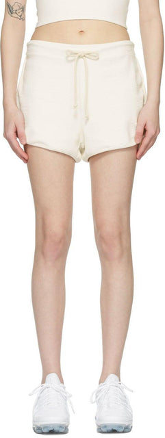 Gil Rodriguez SSENSE Exclusive Off-White Thermal Leisure Shorts - Courts de loisirs thermiques exclusifs exclusifs exclusifs exclusifs exclusifs de SSENSE - 길 Rodriguez ssense 독점적 인 오프 화이트 열 레저 반바지