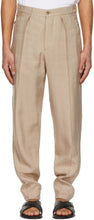 Giorgio Armani Beige Gabardine Casual Trousers - Giorgio Armani Beige Gabardine Pantalon occasionnel - Giorgio Armani Beige Gabardine 캐주얼 바지