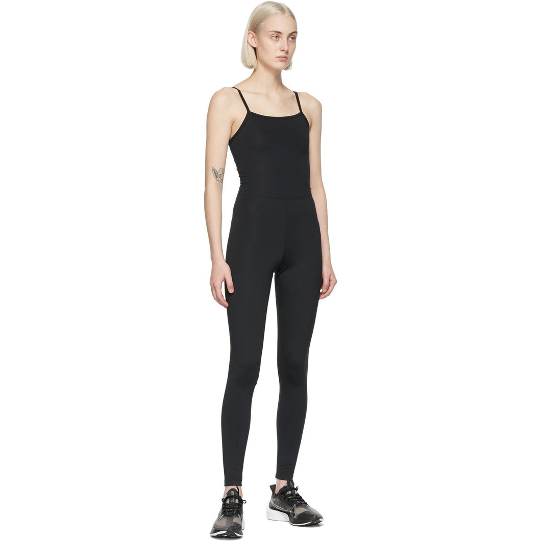 Girlfriend Collective Black Unitard Jumpsuit