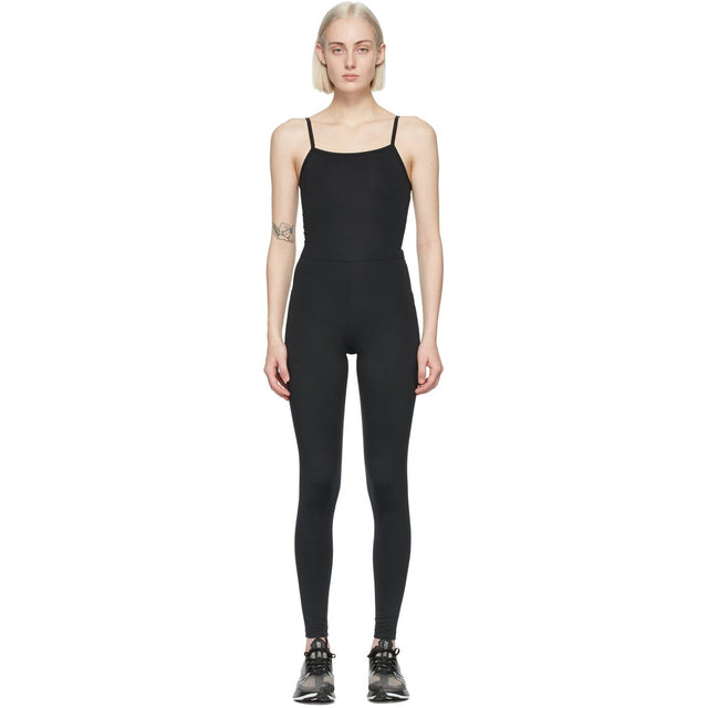 Girlfriend Collective Black Unitard Jumpsuit - Jumpsuit collectif collectif collectif collectif collectif - 여자 친구 집단 검은 untrard jumpsuit.