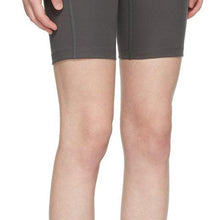 Girlfriend Collective Grey High-Rise Bike Shorts