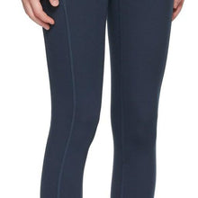 Girlfriend Collective Navy High-Rise Pocket Leggings