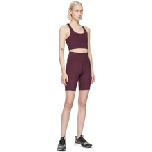 Girlfriend Collective Purple High-Rise Bike Shorts