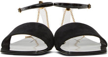 Giuseppe Zanotti Black Erhos Sandals