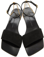 Giuseppe Zanotti Black Erhos Sandals
