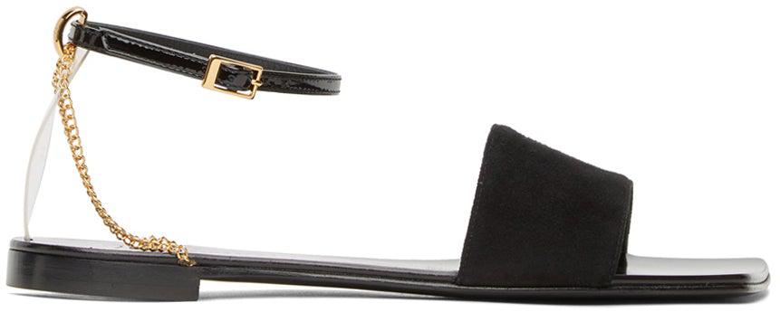 Giuseppe Zanotti Black Erhos Sandals – BlackSkinny