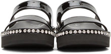 Giuseppe Zanotti Black Jolanda Crystal Sandals