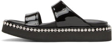 Giuseppe Zanotti Black Jolanda Crystal Sandals