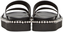 Giuseppe Zanotti Black Jolanda Crystal Sandals