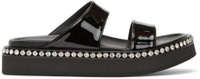 Giuseppe Zanotti Black Jolanda Crystal Sandals - Giuseppe Zanotti Black Jolanda Sandales en cristal - Giuseppe Zanotti Black Jolanda Crystal Sandals.