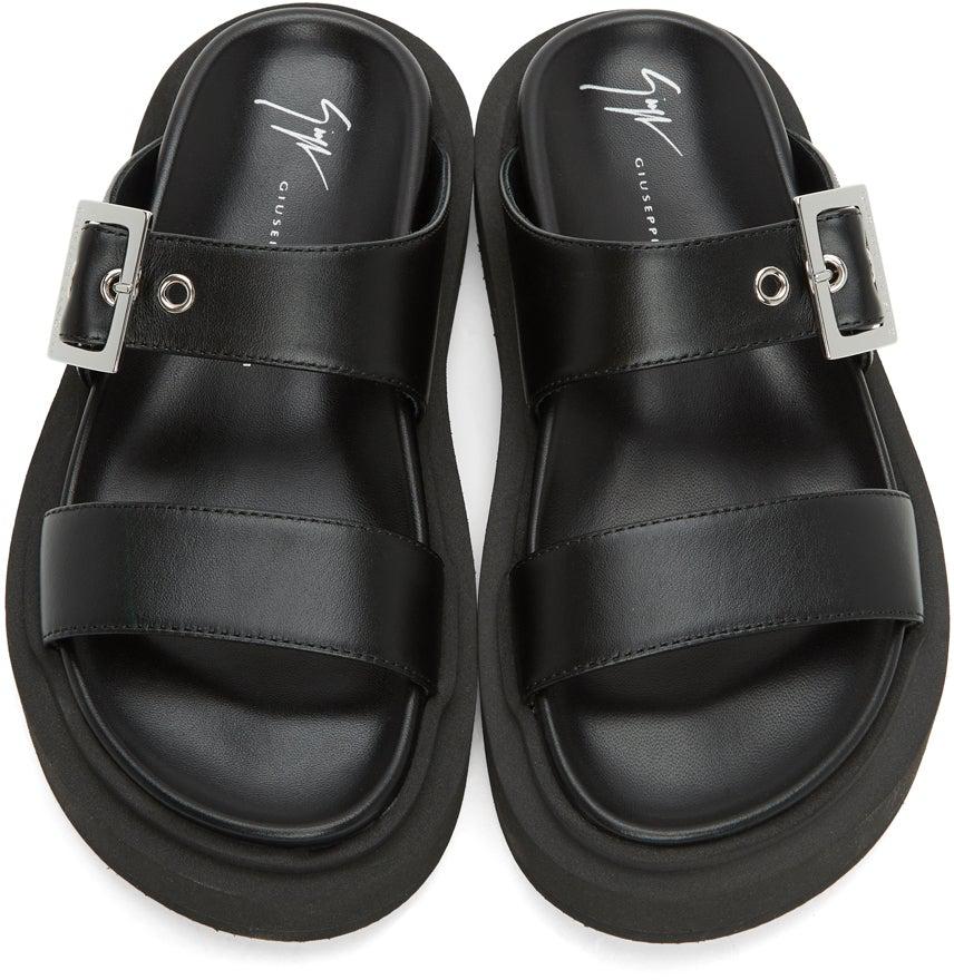 Giuseppe Zanotti Black Jolanda Sandals