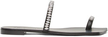 Giuseppe Zanotti Black Marzia Ring Sandals - Giuseppe Zanotti Black Marzia Bague Sandales - Giuseppe Zanotti Black Marzia 링 샌들