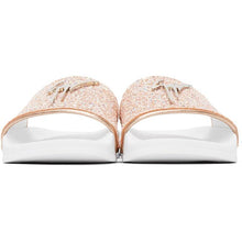Giuseppe Zanotti Pink New Laburela Pool Slides