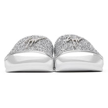 Giuseppe Zanotti Silver New Laburela Pool Slides