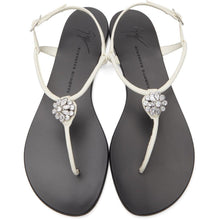 Giuseppe Zanotti White Sphera Sandals