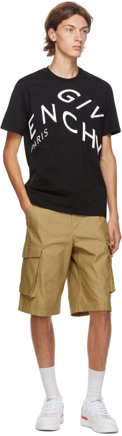 Givenchy Beige Cargo Shorts