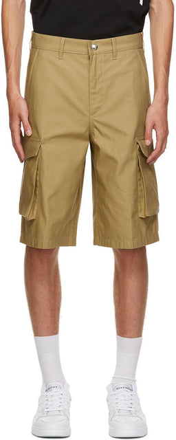 Givenchy Beige Cargo Shorts - Short de cargaison beige Givenchy - 지방시 베이지화물 반바지