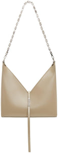 Givenchy Beige Small Cut Out With Chain Bag