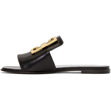 Givenchy Black 4G Flat Mules