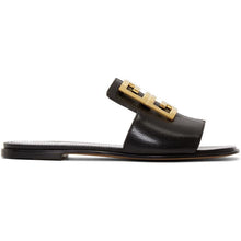 Givenchy Black 4G Flat Mules