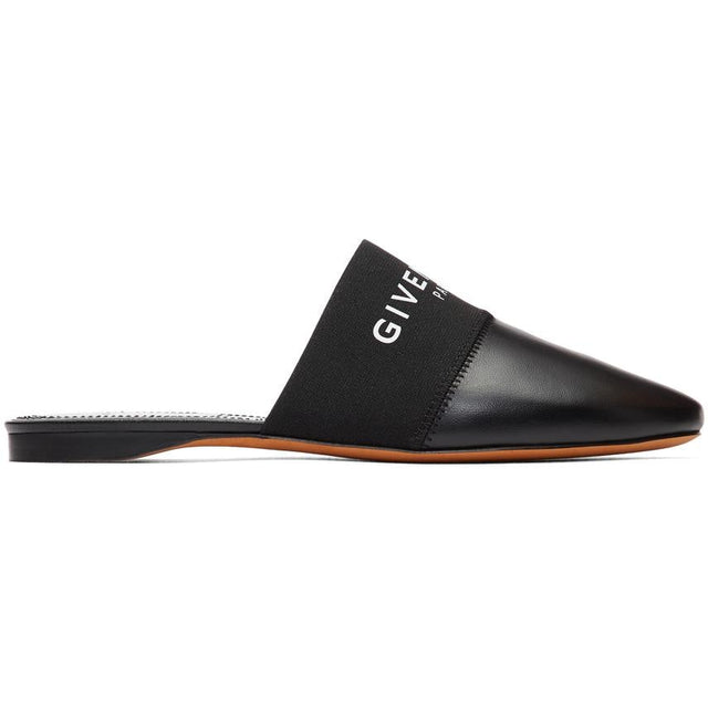 Givenchy Black Bedford Mules - Givenchy Black Bedford Mules - Givenchy Black Bedford Mules.