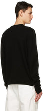 Givenchy Black Cashmere Embroidered Refracted Sweater
