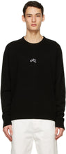 Givenchy Black Cashmere Embroidered Refracted Sweater - Pull réfragé réfracté brodé Givenchy Black Cachemire - 지방시 블랙 캐시미어 수 놓은 굴절 스웨터
