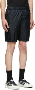 Givenchy Black Chain Track Shorts