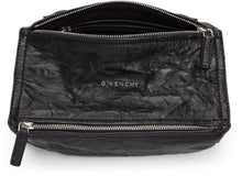 Givenchy Black Crinkled Mini Pandora Bag