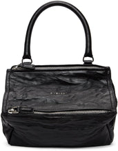 Givenchy Black Crinkled Small Pandora Bag