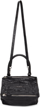 Givenchy Black Crinkled Small Pandora Bag - Sac de pandora à froissé noir Givenchy - GIVENCHY BLACK CRICKED 작은 판도라 가방