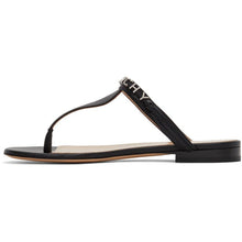 Givenchy Black Elba Thong Sandals