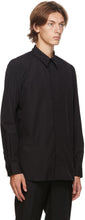 Givenchy Black Embroidered Collar Shirt