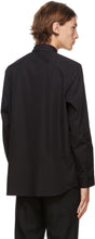 Givenchy Black Embroidered Collar Shirt