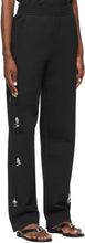 Givenchy Black Embroidered Jewel Lounge Pants