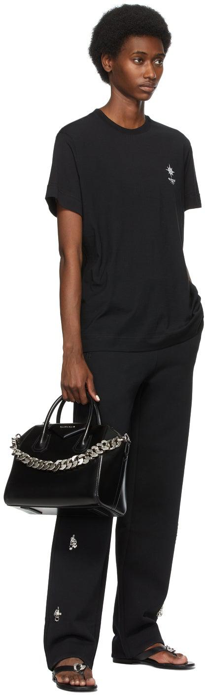 Givenchy Black Frame Print T-Shirt