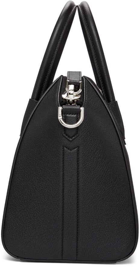 Givenchy Black Grained Small Antigona Bag