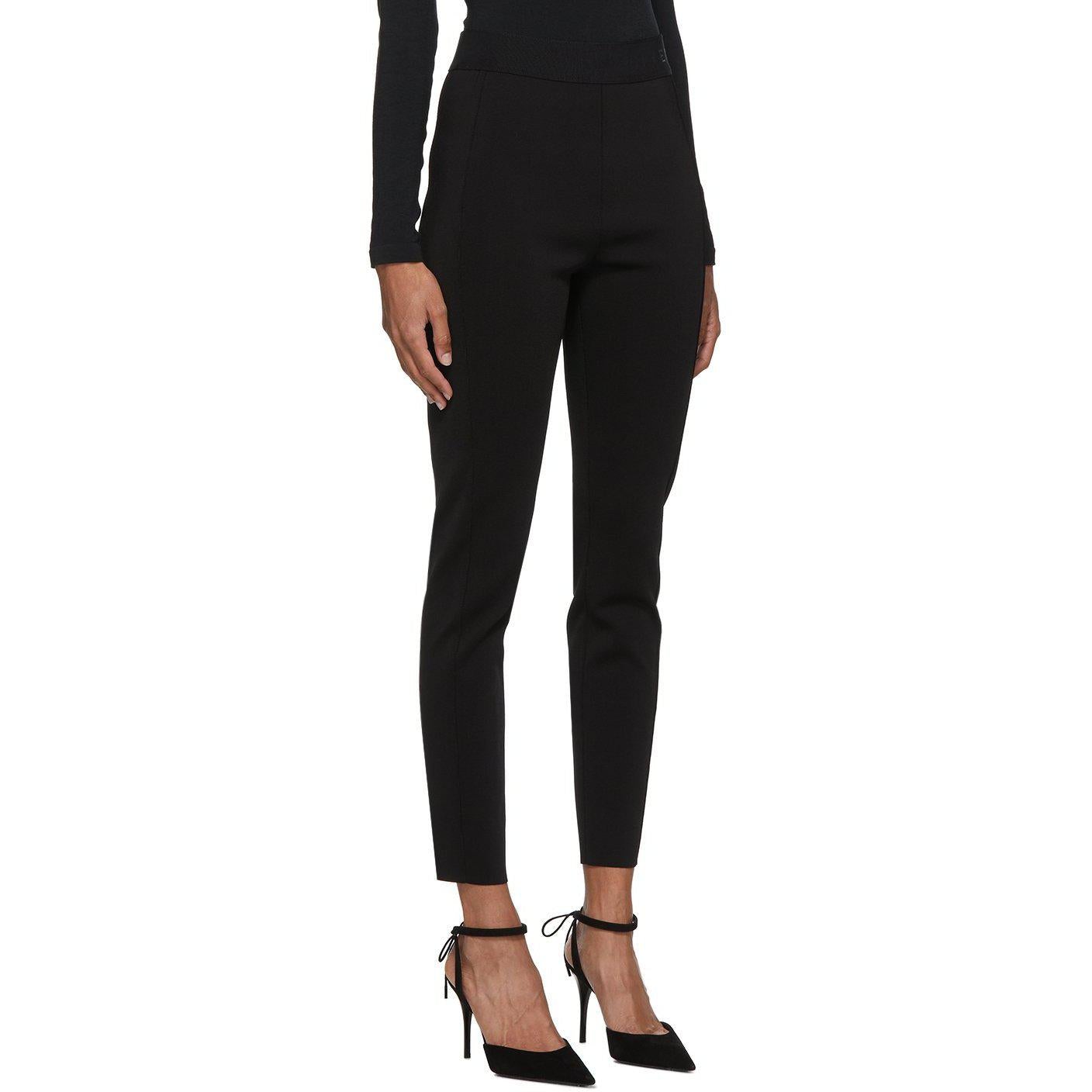 logo-waistband high-waisted leggings, Givenchy
