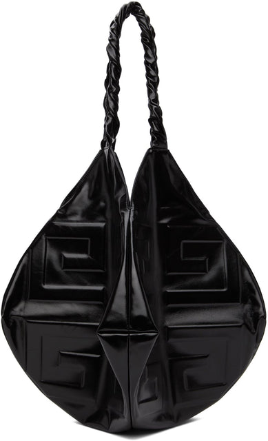Givenchy Black Large 4G Balle Bag - Givenchy Noir Grand sac à balle 4G - Givenchy Black Large 4G Balle Bag.
