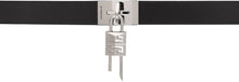 Givenchy Black Lock Belt - Courroie de serrure Noir Givenchy - GIVENCHY 블랙 잠금 벨트