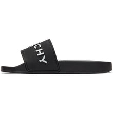 Givenchy Black Logo Pool Slides