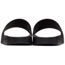 Givenchy Black Logo Pool Slides