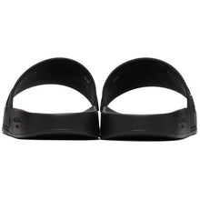 Givenchy Black Logo Pool Slides