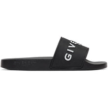 Givenchy Black Logo Pool Slides