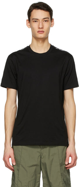 Givenchy Black Logo Trim T-Shirt - T-shirt Givenchy Black Logo T-shirt - 지방시 검은 로고 트림 티셔츠